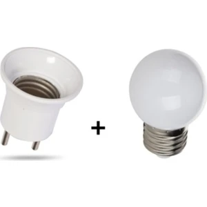 Beyaz 1 Watt LED Gece Lambası Ampulü+ Duylu Fiş
