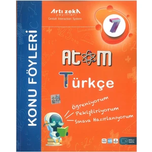 Artı Zeka 7. Sınıf Atom Türkçe Konu Föyleri