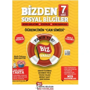 Biz Kitap Arı Yayıncılık 7 Sınıf Bizden Sosyal
