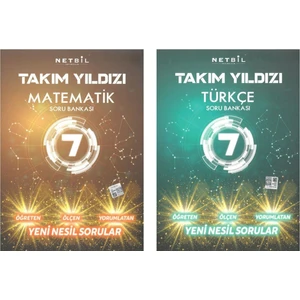 Netbil 7. Sınıf Takım Yıldızı Matematik-Türkçe Soru Bankası Seti