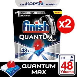 Quantum Max X2 Bulaşık Makinesi Deterjanı 48 Kapsül