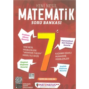 Matematus ++7 Sınıf Yeni Nesil Matematik Soru Bankası