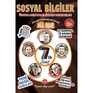 Newton Yayınları 7. Sınıf All Star Sosyal Bilgiler Üstatların Kaleminden Denemeler