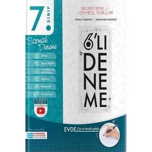 Evrensel İletişim Yayınları 7.Sınıf  6'Lı  Sarmal Deneme