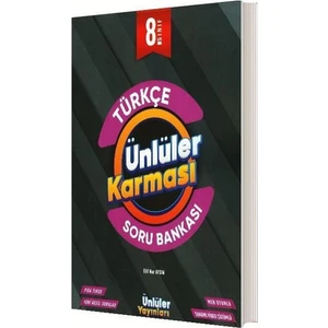 Ünlüler Yayınları 8. Sınıf Türkçe Soru Bankası
