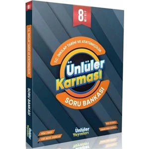 Ünlüler Yayınları 8. Sınıf Tc Inkılap Tarihi ve Atatürkçülük Soru Bankası
