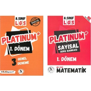 Fi 8. Sınıf 1. Dönem Platium Sayısal Soru Bankası + 1. Dönem 3lü Genel Deneme