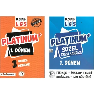 Fi 8. Sınıf 1. Dönem Platium Sözel Soru Bankası + 1. Dönem 3lü Genel Deneme