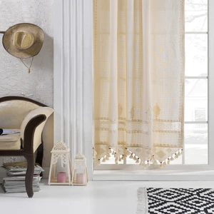Buldan Concept Buldan Işi Laseli Işlemeli Perde 200 x 200 cm