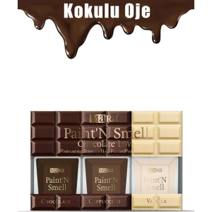 Paint'n Smell Chocolate Love Kokulu Oje Seti