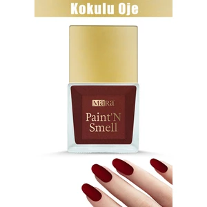 Paint'N Smell Kokulu Oje Blooming Rose Kırmızı Renk 15 ml Aşk Temalı