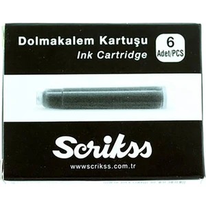 Siyah Dolmakalem Kartuş 6'lı