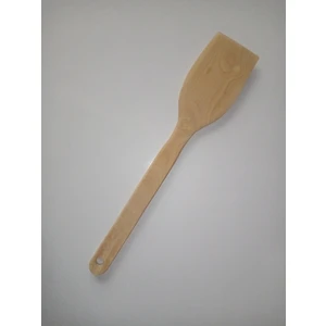 El Yapımı Şimşir Ağacı Ahşap Spatula 28Cm