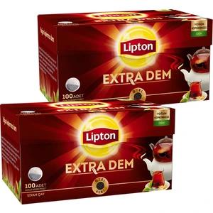Extra Dem Demlik Poşet Çay 100 x 3,2 Gr. Ikili Set