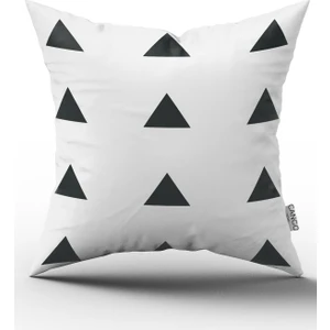 Cango Home Geometrik Dijital Baskılı Kırlent Kılıfı - CGH314