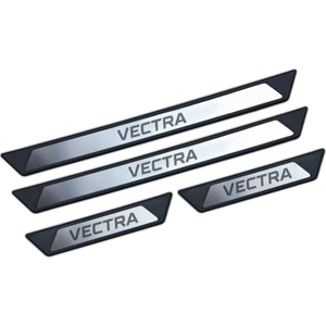 Opel Vectra C Krom Kapı Eşik Koruması 2002-2008 4 Parça