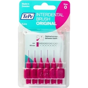 Arayüz Fırçası Pembe 0,4 mm 6'lı