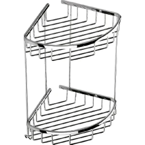 Duxxa Paslanmaz Ikili Oval Şampuanlık 19*19 cm