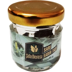 Şifa Deresi Sarı Sabır Taşı 10 gr