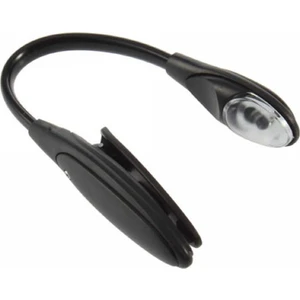 Mandallı Kitap Okuma LED Lamba Esnek Aydınlatma 26 cm - AL2498 Siyah