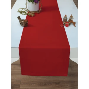 Tropikhome Pamuklu Kırmızı Renkli Runner 40X170