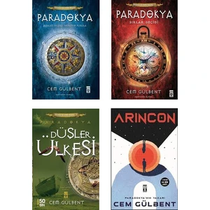 Paradokya 1-2-Düşler Ülkesi - Arincon - Cem Gülbent 4 Kitap Set
