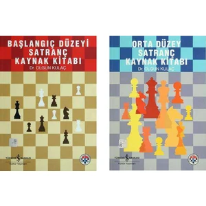 Başlangıç & Orta Düzey Satranç Kaynak Kitabı 2 Kitap Set - Olgun Kulaç