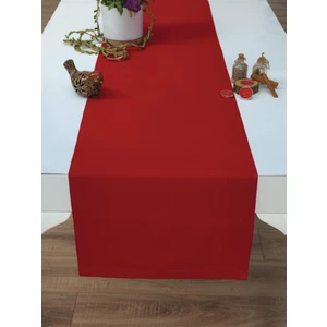 Tropikhome Pamuklu Kırmızı Renkli Runner 40X140