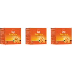 Ocean Vitamin C 1000 Mg 30 Şase 3' Lü Paket