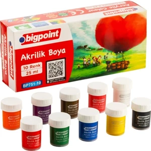 Akrilik Boya 10 Renk 25 ml