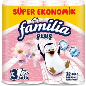 Plus Tuvalet Kağıdı 3 Katlı 32 Li Paket Parfümlü (Yeni)