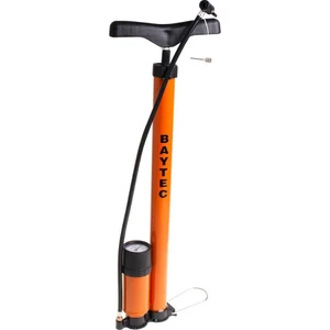 Baytec Saatli Elden Basmalı Bisiklet Pompası Turuncu MK4830
