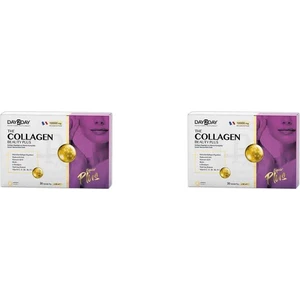 DAY2DAY Collagen Liquid Plus 10.000 Mg 30 Tüp 2'li Paket