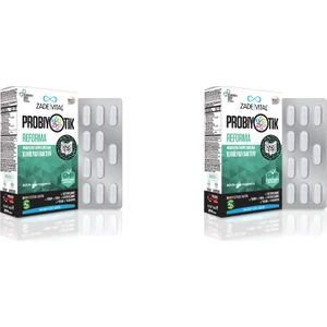 Zade Vital Probiyotik Reforma 30 Kapsül 2'li Paket
