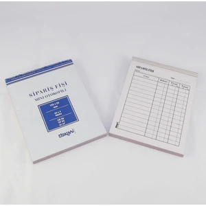 Sipariş Fişi Mini Otokopili 50 x 2 cm 12'li