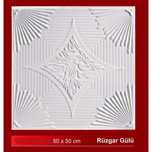 Tavan Kaplama Rüzgar Gülü Desen 20 Adet 5 M2