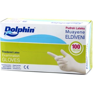 Pudralı Eldiven Latex 100'LÜ ( L )