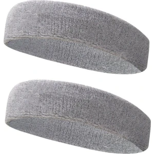 2 Adet Sporcu Havlu Kafa Bandı Alın Ter Bandı Headband