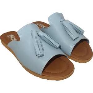 1211 Rahat Günlük Püsküllü  Kadın Terlik