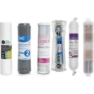 Açık Kasa Su Arıtma Cihazlarına Uyumlu 6'lı Filtre Seti 10 Aşamalı Lg Membranlı