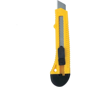 Büdü Discount Maket Bıçağı Eco Plastik Renkli 10 Yedekli Blisterli KTX-2356X24