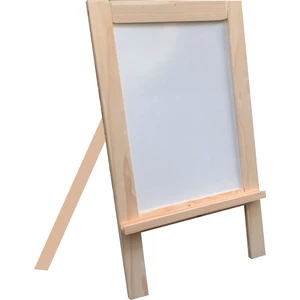 Tek Taraflı Ayaklı Ahşap Yazı Tahtası No:7 Mini 36X62 cm