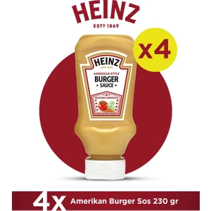 Amerikan Burger Sos 230 gr - 4'lü Paket
