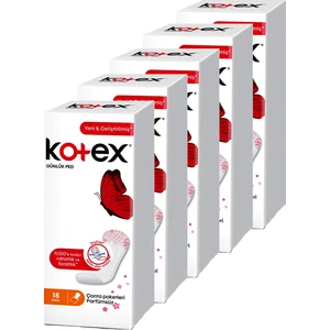 Ince Günlük Parfümsüz Ped 18'li 5'li Set