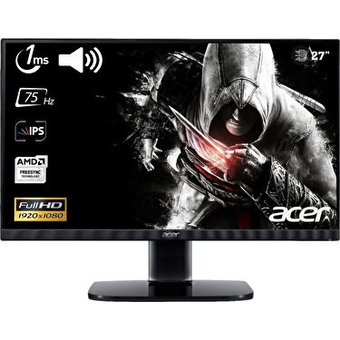 Acer KA272Abmiix ZeroFrame 27 75Hz 1ms (HDMI+Analog) Fiyatı