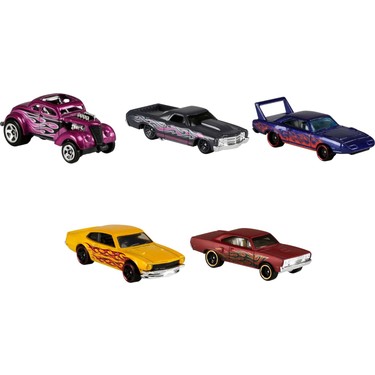Hot Wheels HW Flames 50周年記念 ミニカーセット Hot Wheels Hot Wheels Beşli Araba Seti Hw Flames Fiyatı
