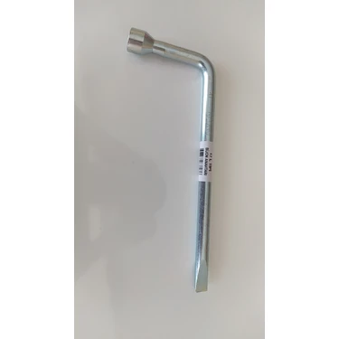 Redno Bijon Anahtarı L Tipi Pipo Tip 17 mm Numara Seçenekli 1.kalite Çelik Döküm Tornavida