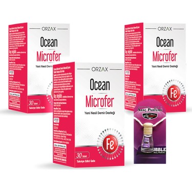 ocean microfer 30 tablet x 3 adet fiyati taksit secenekleri