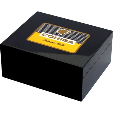 Cohiba Habana Cuba Puro Kutusu Humidor Set Siyah 30 Fiyati