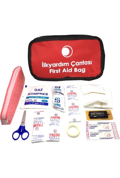 First Aid Ilk Yardım Çantası Yönetmeliğe Uygun Ec 2918